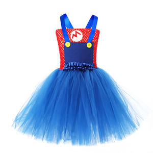 Halloween Cosplay Anime Costume Jeu de rôle Robe <span class=keywords><strong>Mario</strong></span> Pompen pour enfants Super Mary - Product Image 5