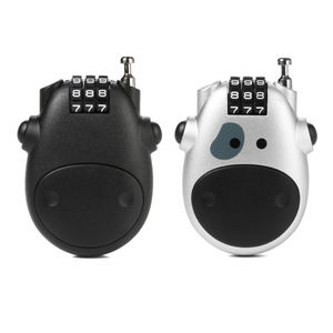 Wholesale Coded <b>Lock</b> Telescopic Steel Cable Motorbike Combination Anti-theft Password <b>Wheel</b> Locking Tool - Product Image 6