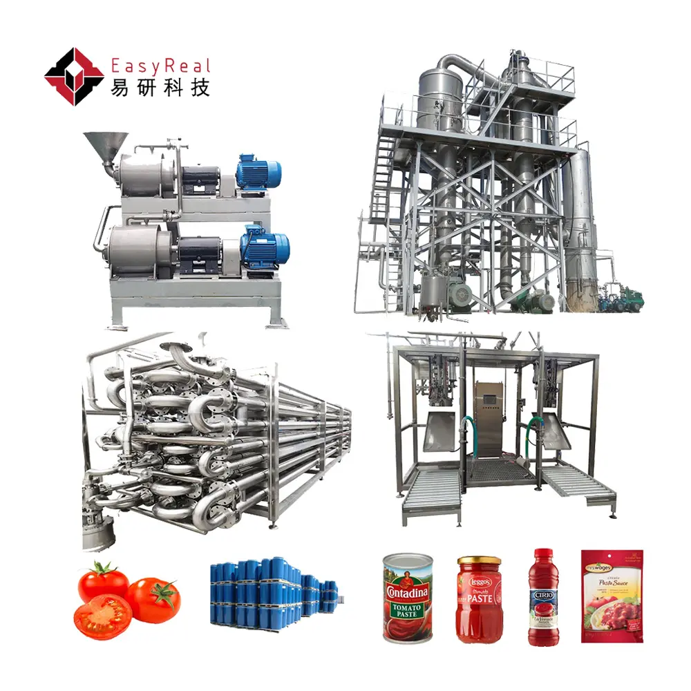 Top Rank Equipment for making tomato paste and tomato sauce processing machine production line