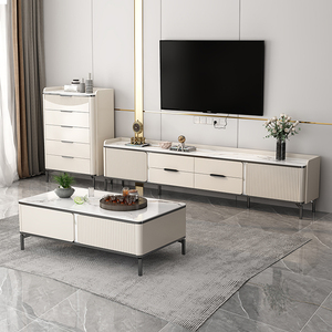 Muebles Modernos de Lujo para Sala de Estar, Consola, Mesa de Centro y Soporte para Televisor, <span class=keywords><strong>Mueble</strong></span> para Televisor - Product Image 2