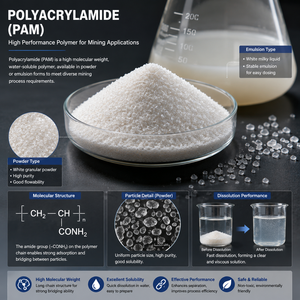 <span class=keywords><strong>PAM</strong></span> Aniónico de Alta Carga y Peso Molecular Ultra Alto de la Marca YUEDA con Certificación ISO, Fluido Fracturador en Polvo, Espesante con 99% de Pureza para - Product Image 3