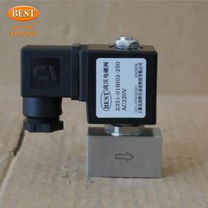Fabrieksprijs Z351 Hydraulische Magneetventielen Water 2-weg 40bar Luchtstoom 12V 24V Dc 220V 110V Ac Hogedrukmagneetventiel - Product Image 2