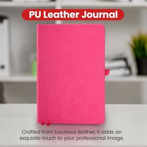 Cuaderno de Cuero A5 con Logotipo Personalizado, Rayado, con Cubierta Suave Multicolor, para Estudiantes, Profesionales y Viajeros - Product Image 3