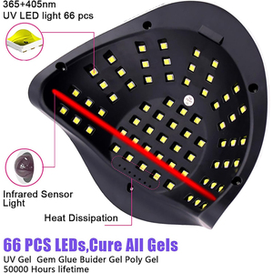 ชุดอุปกรณ์ทำเล็บมืออาชีพแบบ Private Label พร้อมกล่องเก็บ ยาทาเล็บเจล UV/LED อุปกรณ์ทำเล็บแบบฝรั่งเศส ดีไซน์สวย ปลอดสารพิษ สำหรับคนทานมังสวิรัติ - Product Image 3