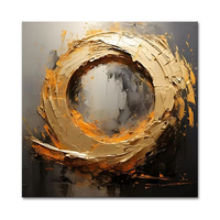 Peinture à l'huile abstraite texturée faite à la main, vente chaude, affiche murale 3D effet couteau, décoration maison et hôtel, sujets nature morte sur toile encadrée