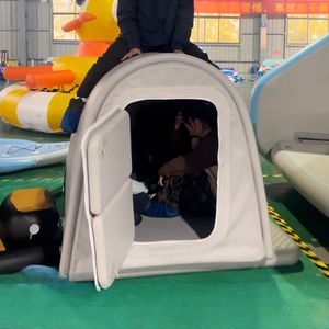 โรงแรมแคปซูลเป่าลมสองชั้นสำหรับกลางแจ้ง ใช้ได้ทุกฤดู กันน้ำ ผลิตจาก PVC เคลือบอย่างดี พร้อมเต็นท์เปิดอัตโนมัติรวดเร็ว - Product Image 4