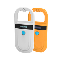 Mejor lector RFID FDX mini de baja frecuencia 134.2kHz con pantalla OLED y USB para microchip implantable en perros y gatos