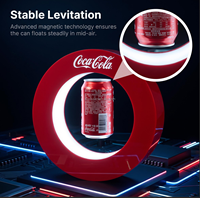 Support d'affichage magnétique à lévitation personnalisé pour comptoir de vente au détail Coca-Cola / Pepsi, fabriqué en usine OEM