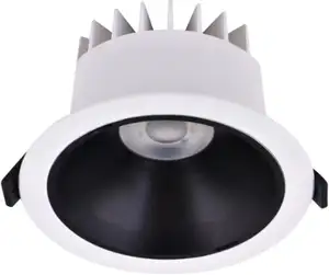 10W 20W 30W 40W IP65 IP67 outdoor exterior deeply recessed LED round Downlight 36w ip44 antiglare cut out 200mm down light