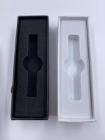 Scatola di Cartone di Lusso Personalizzabile con Cassetto, Goffratura e Laminazione Opaca, Confezione Scorrevole 0.5ml-2ml con Fodera in Spugna