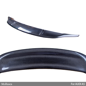 สปอยเลอร์หลังคาร์บอนไฟเบอร์ทรง R สำหรับ A5 S5 RS5 B9 4 ประตู Sportback ปี 2016-2025 - Product Image 4