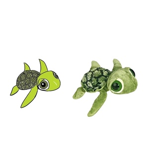 Fabricante de Juguetes Personalizados, Peluches Impresos, Tortuga de Peluche Suave - Product Image 1