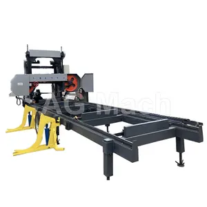 Portable Sawmill Bandsaw Resaw Horizontal Wood Band Cutting Saw Machines