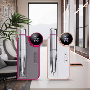 Polisseuse à <span class=keywords><strong>ongles</strong></span> portable haute vitesse 35000 tr/min - Machine professionnelle avec fiches USB/US/UK, limes à carbure robustes pour <span class=keywords><strong>manucure</strong></span> - Product Image 1