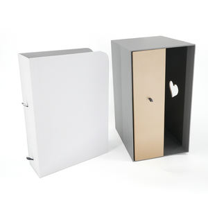 Commercio all'ingrosso di lusso cassetto di carta cartone <span class=keywords><strong>neonato</strong></span> memoria confezione regalo magnetica scatola ricordo del bambino - Product Image 5