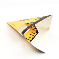 Caja de papel personalizada para Churros con revestimiento UV y laminación mate con diseño en relieve, portavasos para salsa, Churros, carpetas de tazas