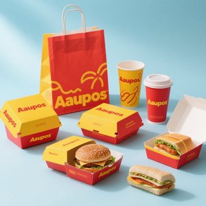 Özel Fast <span class=keywords><strong>Food</strong></span> paketleme karton kutu tek kullanımlık Burger kutusu ambalaj gıda konteyner kutusu Takeway çevre dostu Hamburger kutusu - Product Image 6
