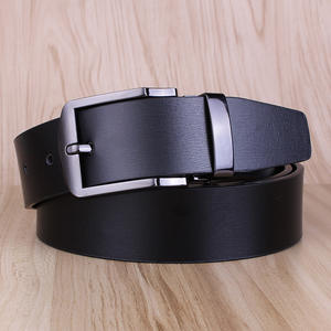 Hot Selling New Automatic Ratchet Belt for Men Premium Eco-Friendly Cowhide Leather Adjustable Belt Business Casual - Product Image 6