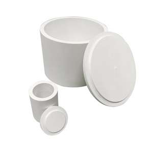 STA Dental Lab Kapuzen guss Quarz tiegel/Weiße Farbe Hoch temperatur ofen Gebraucht Dental Lab Tiegel - Product Image 4