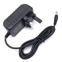 Adaptor Daya Swan White 5V 2A DC 5.5x2.1mm Colokan US 50-60Hz Pengisi Daya dengan Kabel 1m