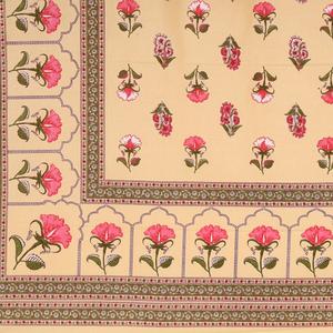 Sábanas Planas de Algodón Ecológico de Alta Calidad con Estampado de Plantas Hecho a Mano, Más Vendidas, Incluye 2 Fundas de Almohada - Product Image 4