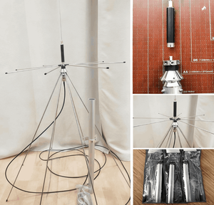 Antena Super Discone de Banda Ancha 25-1300MHz 25-3000MHz, Antena GP de Plano Terrestre para Estación Base y Repetidor - Product Image 5
