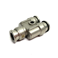 1 pièce neuve d'origine Kqb2u08-00 Raccord en Y métallique 8mm Plc