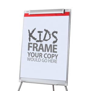 <span class=keywords><strong>Lavagna</strong></span> Bianca Foska con Supporto, Grande Formato Premium con 6 Fori, Facile da Appendere, Carta <span class=keywords><strong>per</strong></span> Flip Chart <span class=keywords><strong>per</strong></span> Insegnanti e Studenti Virtuali - Product Image 2