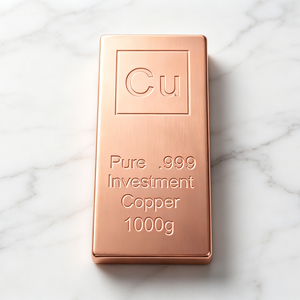 แท่งทองแดงบริสุทธิ์ 99.9% C11000 น้ำหนัก 1000 กรัม T2 ทองแดงแท่งแข็ง ค่าการนำไฟฟ้าสูง สำหรับงานก่อสร้างและอุตสาหกรรม - Product Image 2