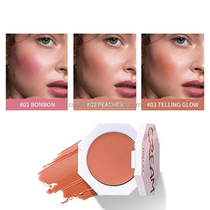 Plato para colorete de queso, colorete DE ALTO pigmento, naranja Natural, poco brillo, maquillaje - Product Image 2