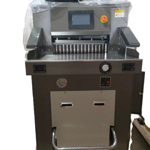 Mesin pemotong buku hidrolik otomatis H498T H5010 depan Guillotine kertas 19 inci - Product Image 6