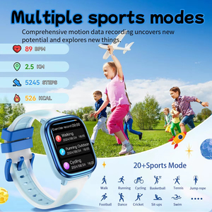 <span class=keywords><strong>Relojes</strong></span> Inteligentes HT40 para Niños y Niñas con Música Local, Cuentos, SOS de Emergencia, Monitoreo de Salud, Reloj Inteligente Infantil - Product Image 2