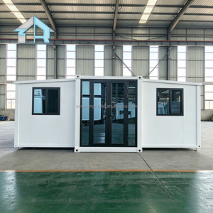 Article populaire : <span class=keywords><strong>Maison</strong></span> préfabriquée mobile à structure solide et résistante au vent, adaptée à toutes les conditions météorologiques, pour les logements des personnels de chantier - Product Image 3