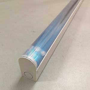 Soporte de Tubo <span class=keywords><strong>Fluorescente</strong></span> T8 con Carcasa de Hierro, Lámpara LED de 4 pies y 5 pies, Luminaria de Techo de 60 cm y 120 cm, Soporte de Lámpara de Una o Dos Luces - Product Image 6