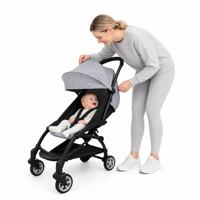Poussette pliable légère pour bébé, utilisation intérieure et extérieure, poussette pliable pour nouveau-né, chariot pour bébé, poussette pliable pour tout-petit