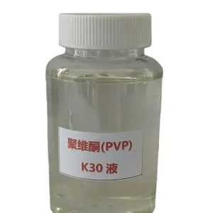 Best Price Polyvinylpyrrolidone Industry Grade Cosmetic Grade PVP Solution 30% PVP K30