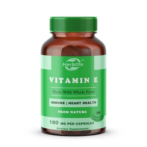 Venta al por Mayor OEM - Personalizable - Vitamina E - 180 mg (300 UI) de Tocoferoles Mixtos Naturales de Alimentos Integrales Orgánicos - Product Image 1