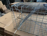 Humain Live Multi Catch Wire Mesh Metal Mouse Rat Cage Animal Trap Cage