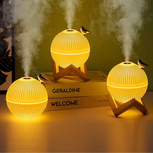 Silent 330ml USB Humidifier <b>Large</b> Night Light Creative Home <b>Ornament</b> for Aromatherapy Made Durable Plastic for Household Use - Product Image 1