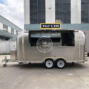 Carritos de Venta Rápida Comerciales 2025, Camioneta de Café, Remolque de Comida Móvil, Camión de Té Boba, Camión de Donuts - Product Image 1