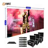 Sistema Completo de Pantalla LED de 5m x 3m, Panel LED de 500x1000mm P2.6 P3.91 P4.81, Telón de Fondo LED para Exteriores, Pantalla LED de Alquiler