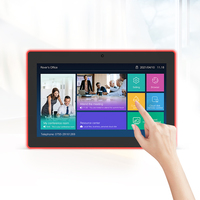 Alışveriş merkezi içeren toplantı odası ekran asansör için 8.1 NFC/RFID seçeneği çevreleyen 10 inç Android LED ışık Tablet PC