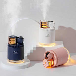 Humidificateur ultrasonique H2O, Portable, alimenté par USB, commande tactile, veilleuse pour bureau, chambre à coucher - Product Image 1