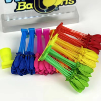 Vente en gros de ballons à eau en latex de 3 pouces 216 pièces/sac auto-scellants à remplissage rapide et ballons à eau de bombe magique d'été en plein air