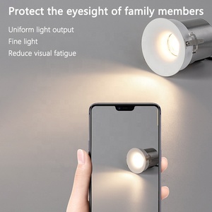 Lámpara de Techo Redonda de Yeso, Empotrada, Sin Marco, con Control Inteligente Mijia, Antideslumbrante, para un Hogar Minimalista - Product Image 2