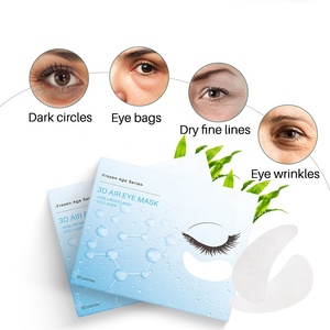 Marca propia 60pcs 3D máscara de ojo de colágeno liofilizado parche ocular antiarrugas círculos oscuros hidrogel hidrogel parche - Product Image 3