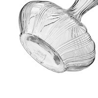 Samyo 800ML Carafe à vin rouge en cristal soufflé à la main sans plomb de style vintage de luxe pour la maison, la cuisine, l'hôtel, le restaurant ou le bar