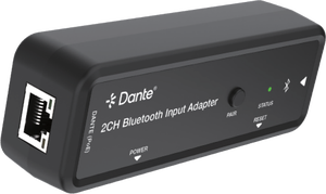 Adaptador de <span class=keywords><strong>Entrada</strong></span> <span class=keywords><strong>Bluetooth</strong></span> Dante de 2 Canales, <span class=keywords><strong>Receptor</strong></span> <span class=keywords><strong>Bluetooth</strong></span> 5.0 <span class=keywords><strong>con</strong></span> Alimentación PoE y Soporte AptX para Redes de Audio Profesionales - Product Image 4
