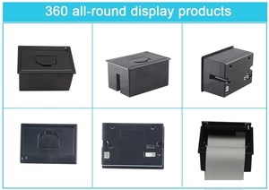 Imprimante thermique de reçus miniature intégrée TTL DC12V 58 mm pour <span class=keywords><strong>ATM</strong></span>/<span class=keywords><strong>taxi</strong></span> QR204 - Product Image 4