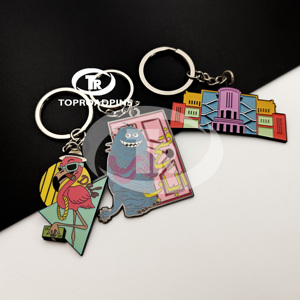 Simons Chat Animal Porte-clés en métal personnalisé Porte-clés en métal - Product Image 6